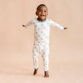 Long Sleeve Pajamas in Teddy Bear