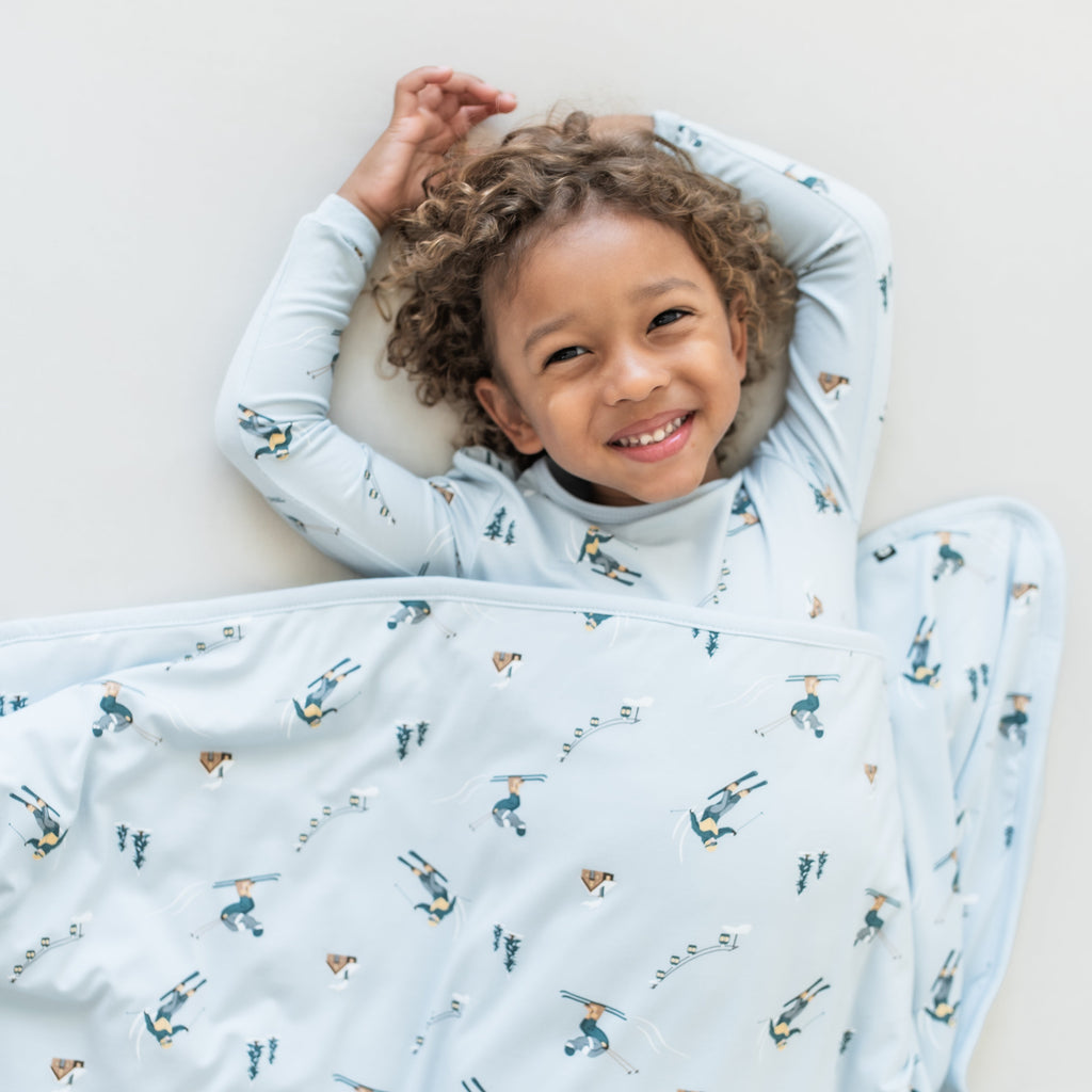 Long Sleeve Pajamas in Ski