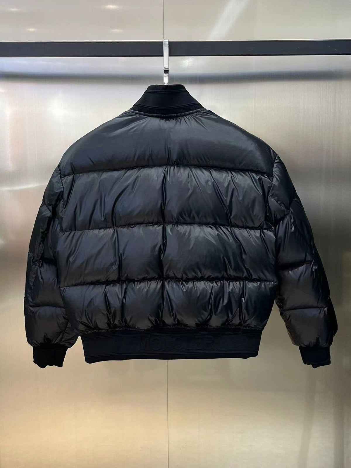 Moncler Quilted Cropped Puffer Coat