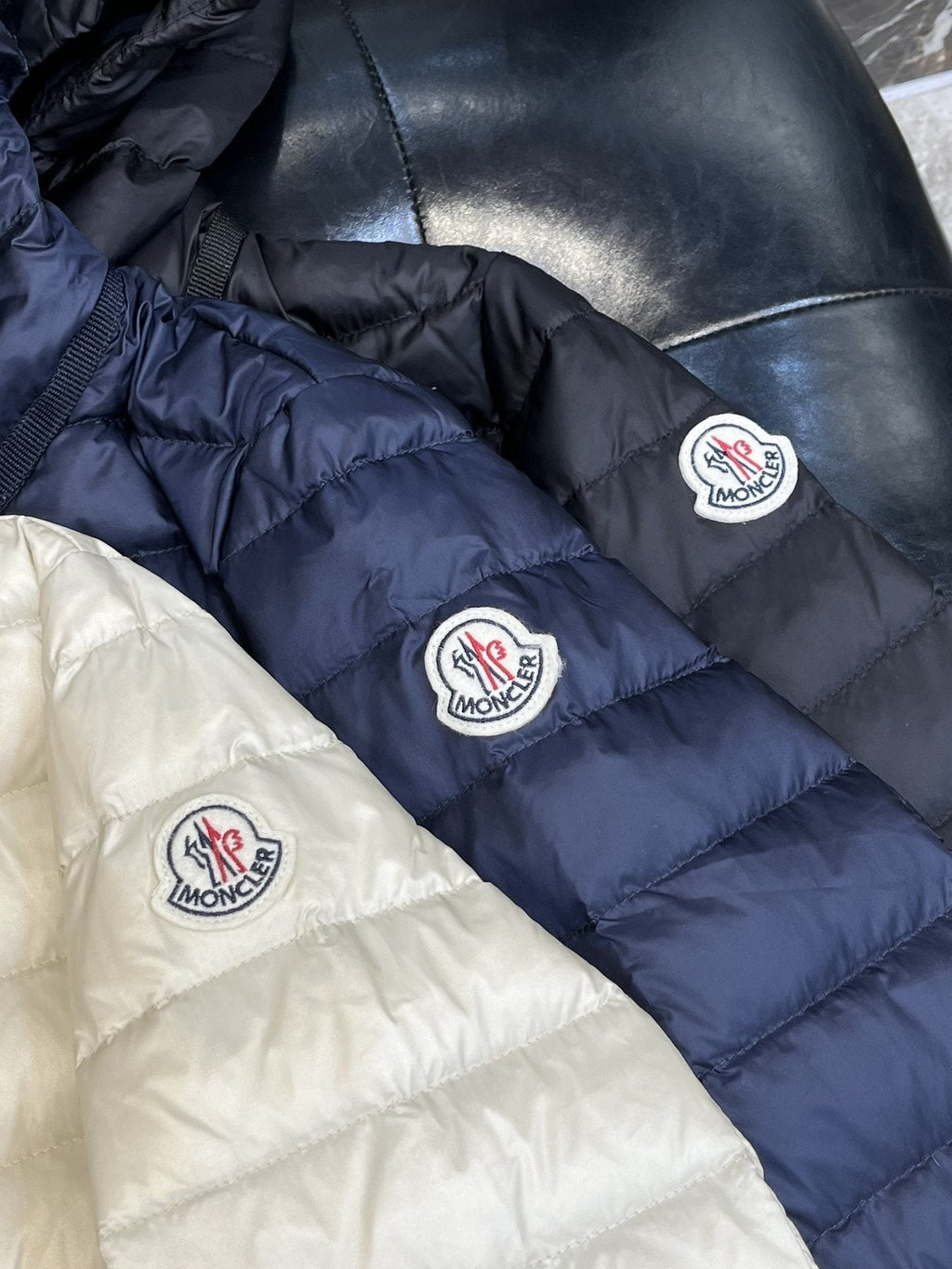 Moncler Short Hooded Down Coat