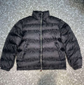 Dior Geometric-Pattern Short Down Jacket