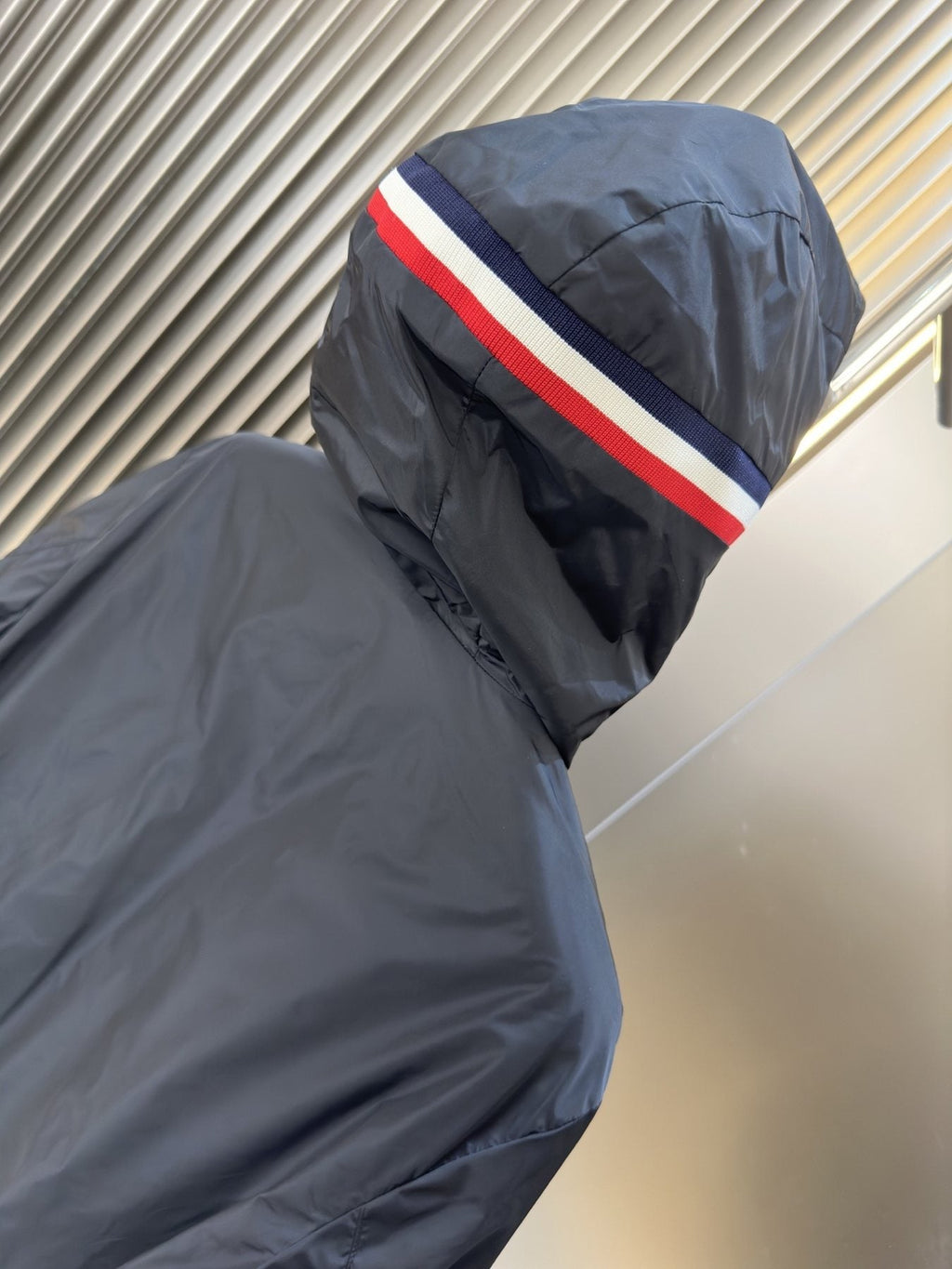Moncler Hooded Zip-Front Jacket