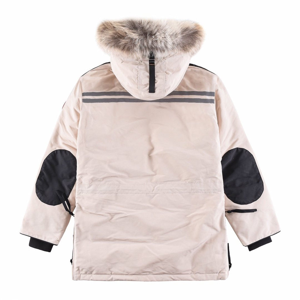 Canada Goose Hooded Long Down Jacket